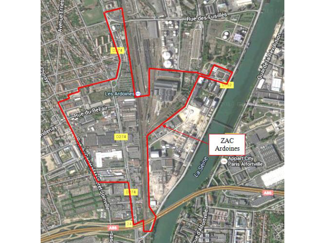 Illustration de la zone