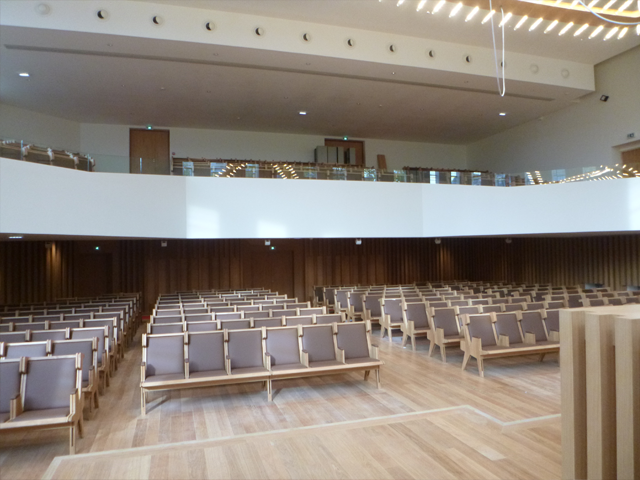 Vue depuis la scène