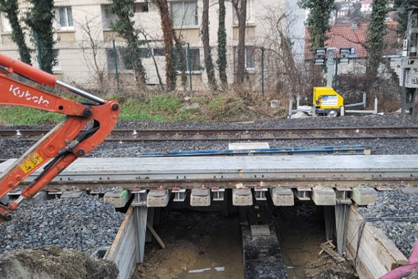 Pont de franchissement temporaire - Clermont Ferrand Pont de franchissement temporaire - Clermont Ferrand
